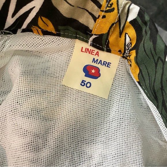 NEW! Women’s Vintage Linea Mare Bathing Suit Swim Trunks/Board Shorts Size 50(M) - Picture 5 of 6